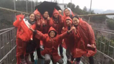 快乐有你、生长有你，项目员工极限拓展运动